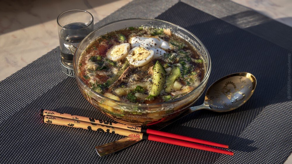 1. Окрошка с языком... © NickFW.ru — 24.06.2023г.