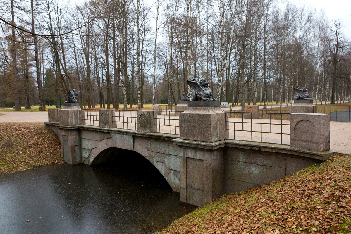 Александровский парк Пушкин Санкт Петербург осень