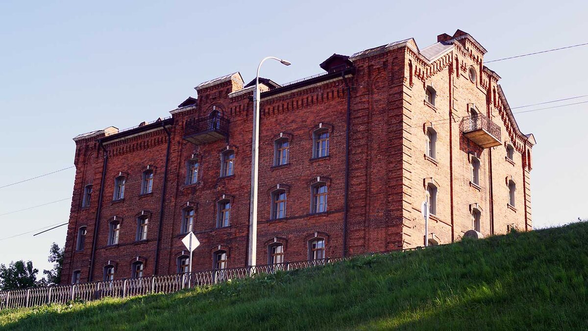 Паровая мельница Ефрема Калашникова.