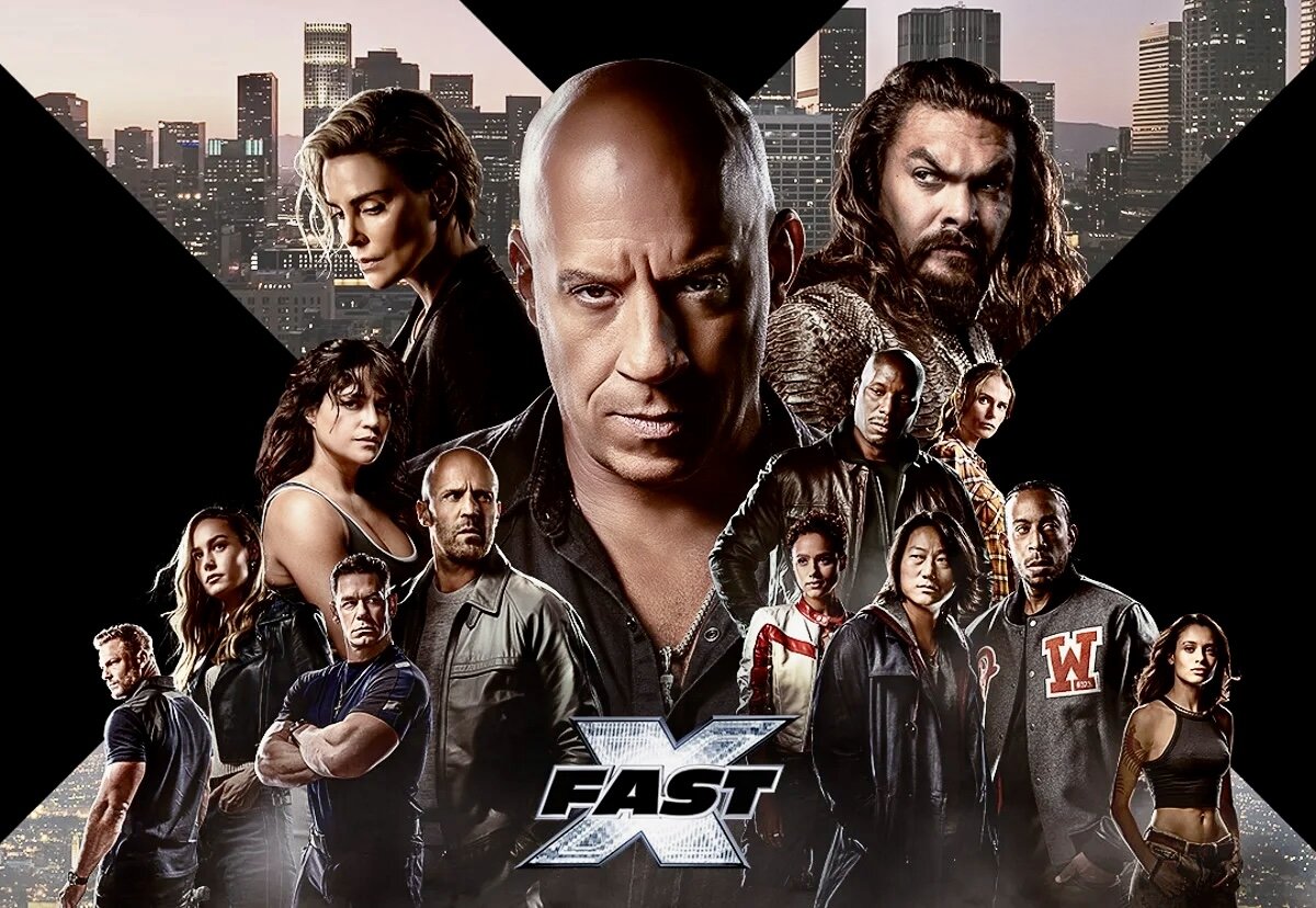 Постер фильма Форсаж 10 2023 года. Режиссер: Луи Летерье. В гл. роли Вин Дизель. Источник: google\картинки.