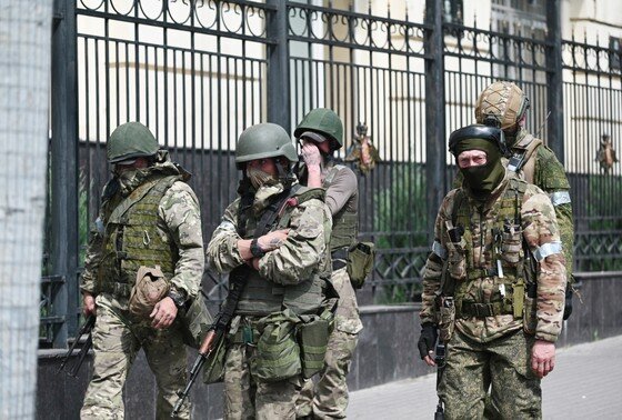    Бойцы ЧВК «Вагнер»