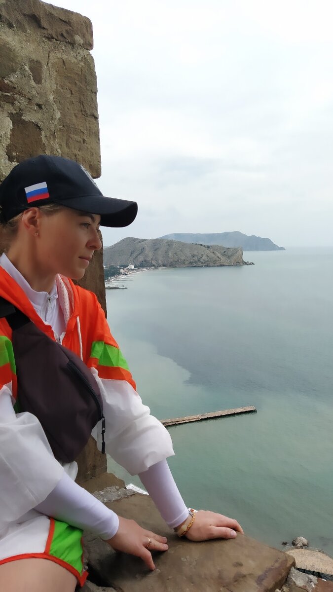 Вид с Судакской крепости 