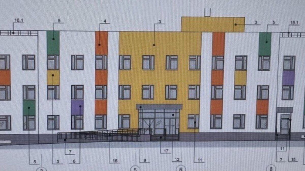     Трехэтажное здание должно быть введено в эксплуатацию в 2025 году.