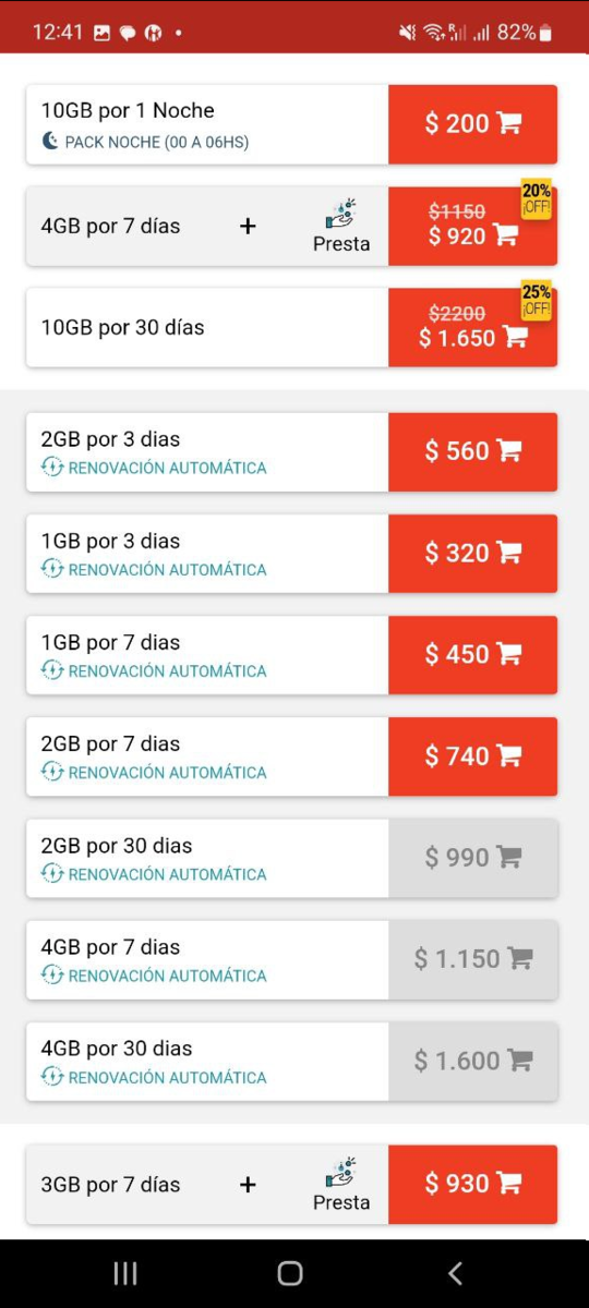 Тарифы Claro в июне 2023 года