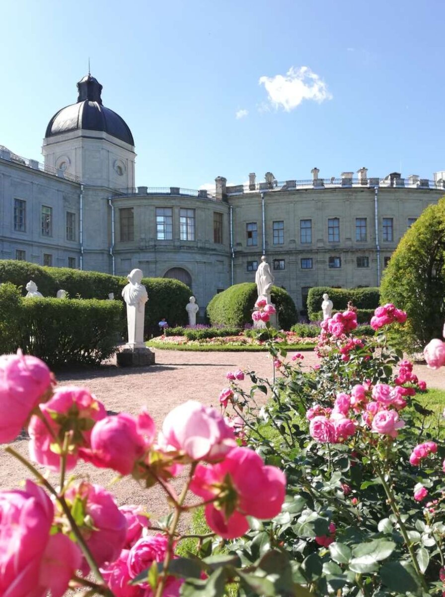 Гатчинский Дворец снаружи😍💖🌺