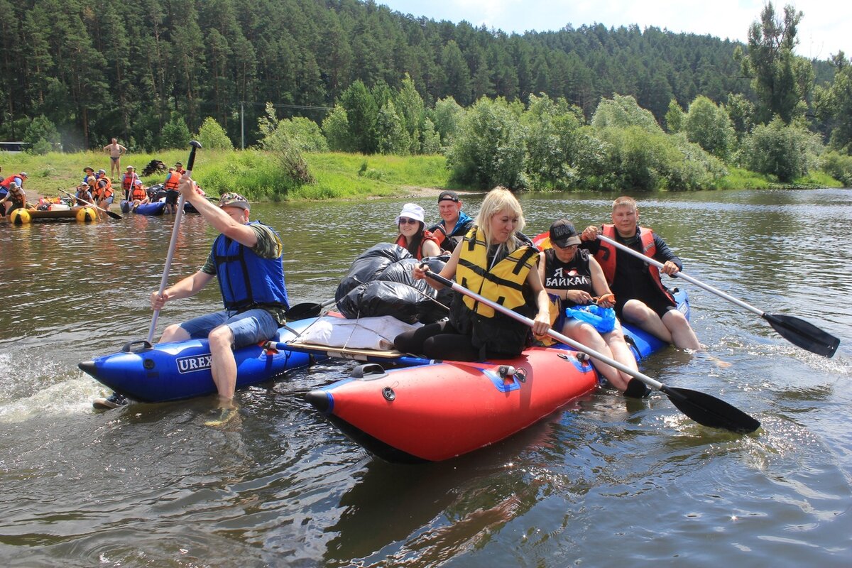 Сплав по реке Юрюзань