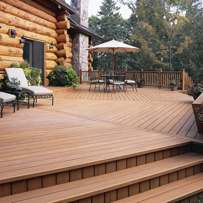 Терраса из ДКП не боится воды, холода, грибка и насекомых 