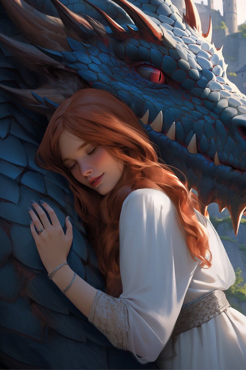 Иллюстрация к роману Истинная для генерала-дракона от Гильдии Гениев