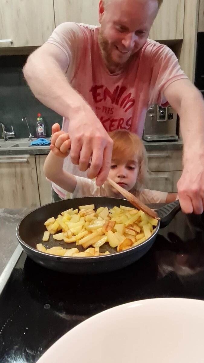 Мои повар и мини повар💙