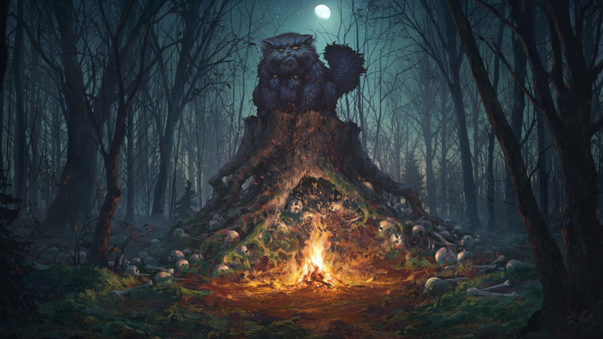 Кот Баюн собственной персоной