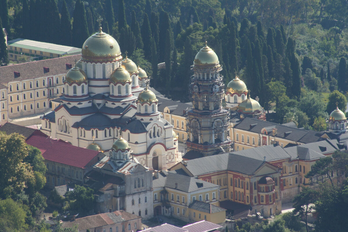 Новоафонский монастырь Серафим Саровский