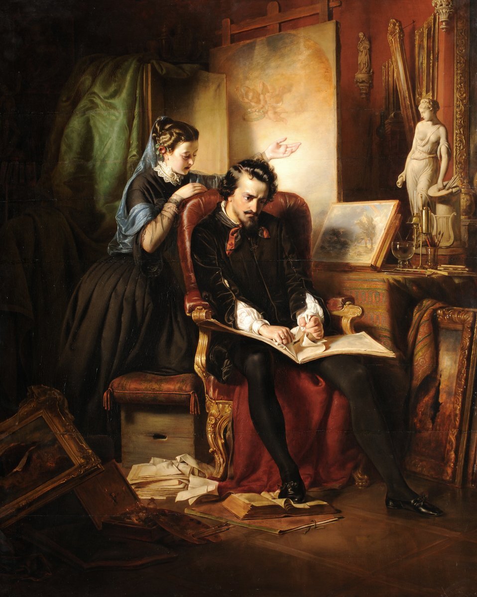 "Недовольный художник"