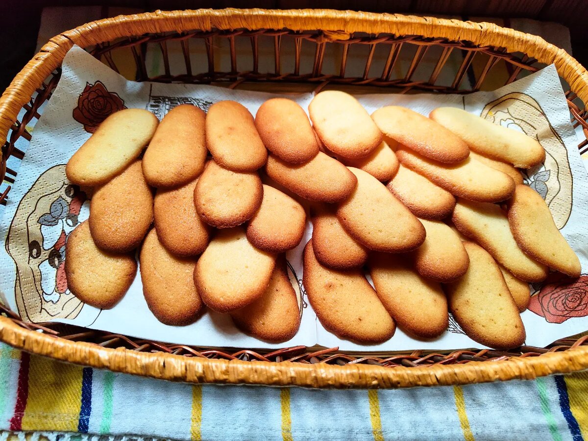 Печенье кошачий язык