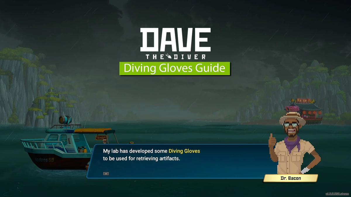 Как получить перчатки для дайвинга и собирать морских ежей в Dave the Diver  | Про-Игры | Дзен