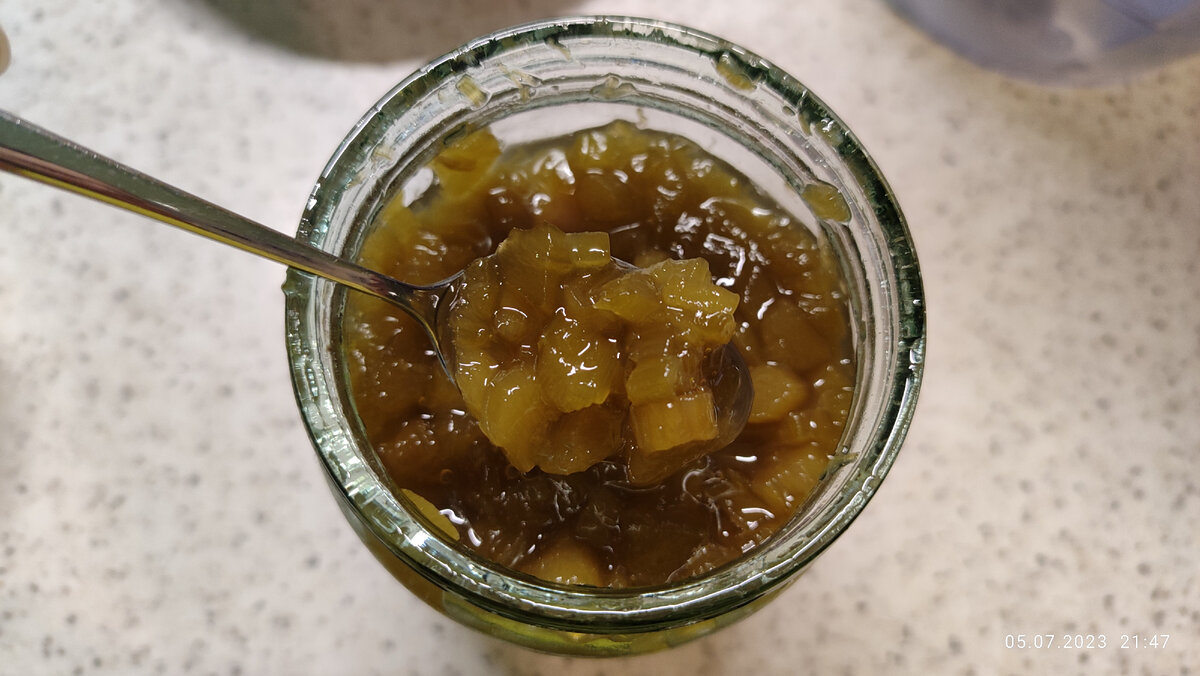 Варенье из ревеня