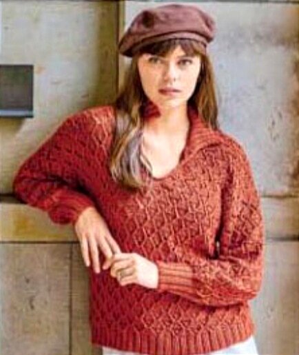 Модель пуловера. 