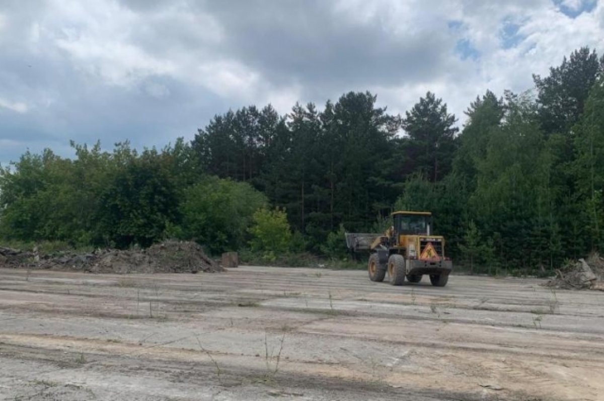    Нелегальные свалки ликвидируют в Железнодорожном районе Барнаула