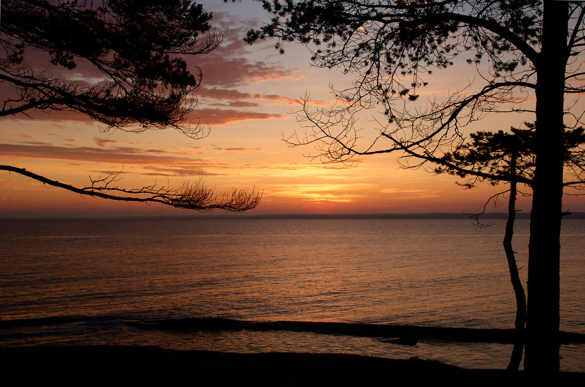 Восход на Кий-острове. Фото автора.