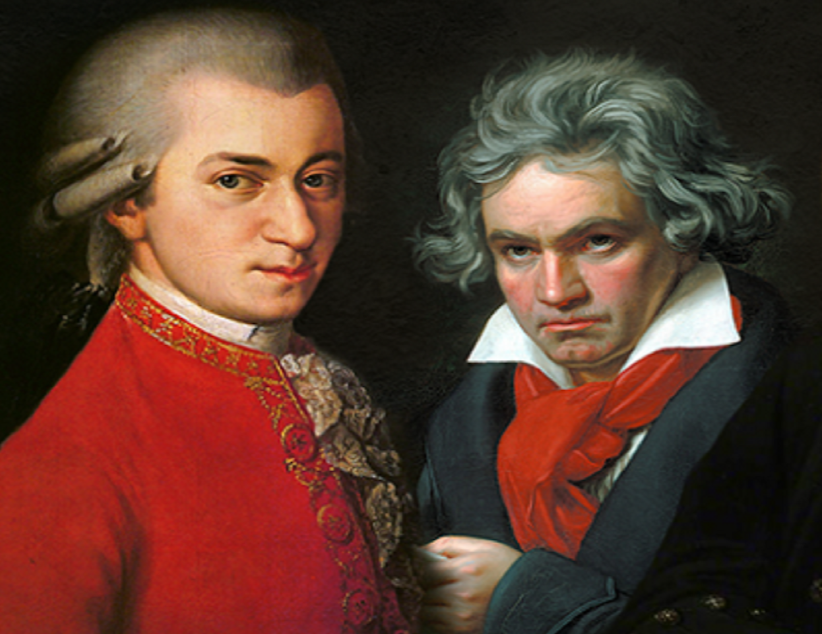 Моцарт и Бетховен