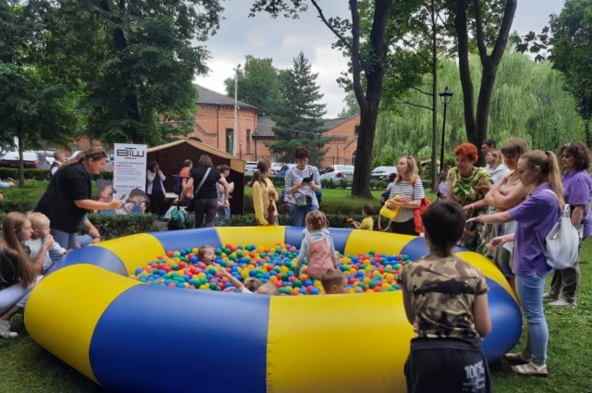    «Семейный пикник» проходит в Платоновском парке Тулы