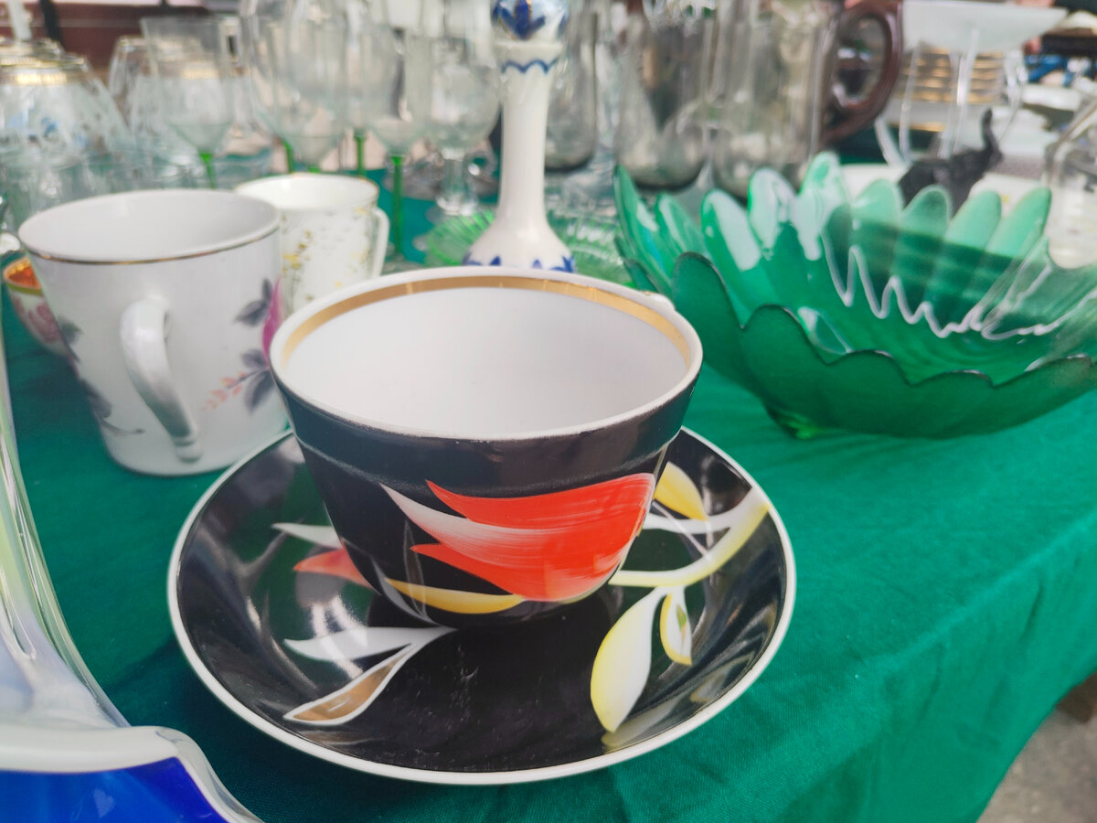 Изучаем ассортимент советского фарфора на примерах с барахолки. Рынок ...