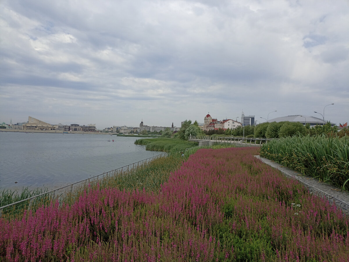 Набережная озера Нижний Кабан. 