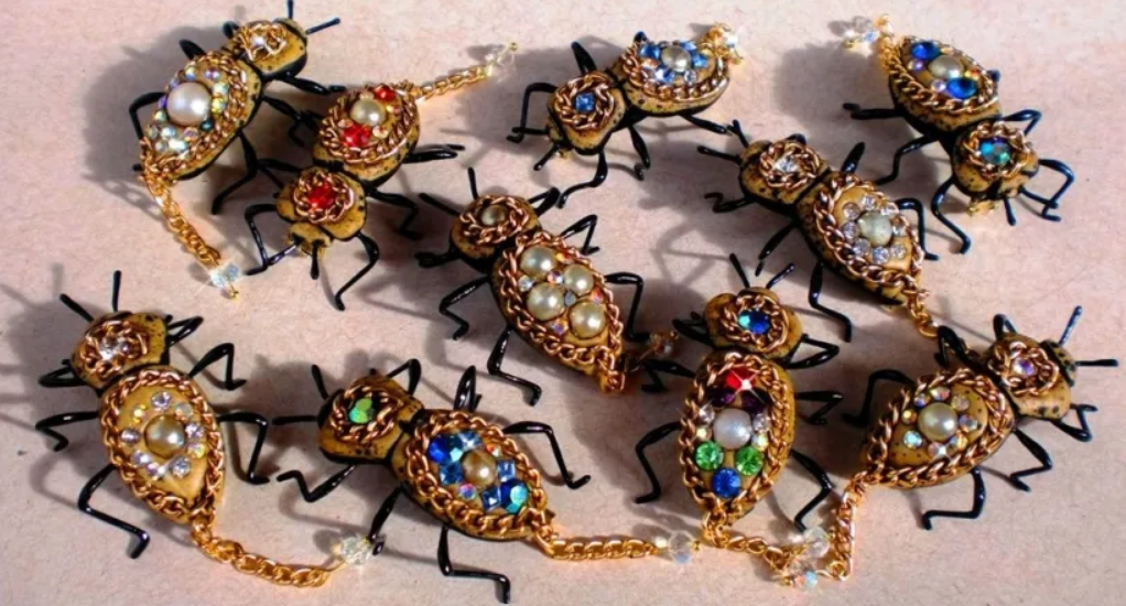 Жук макеч. Живые броши. Макеч - живая брошка. Jewelry. Юлия чулкова броши.