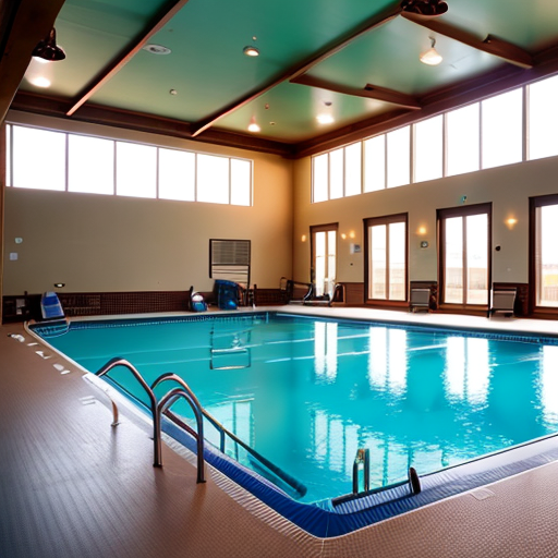 Регулярная очистка и поддержание чистоты крытого бассейна