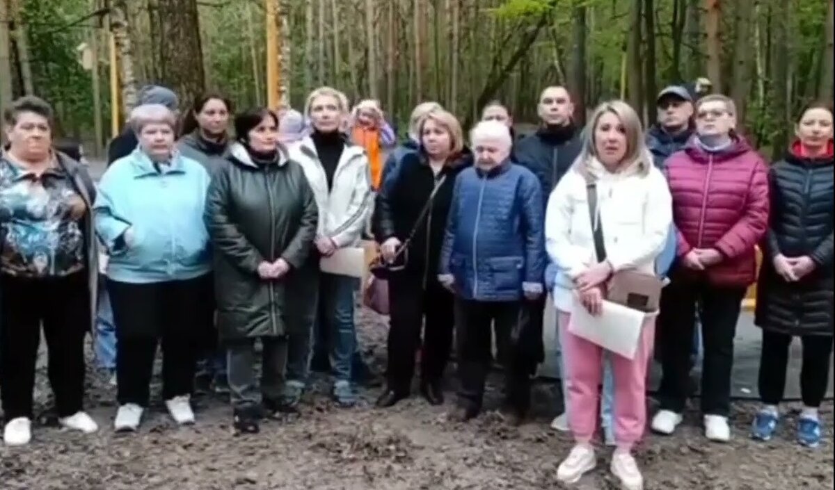 Обращение жителей Котельников к Владимиру Путину. Фото: smartik.ru