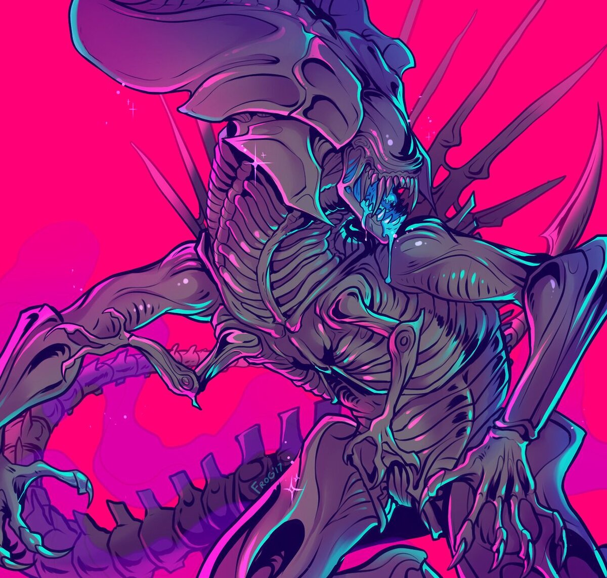 Xenomorph fan art