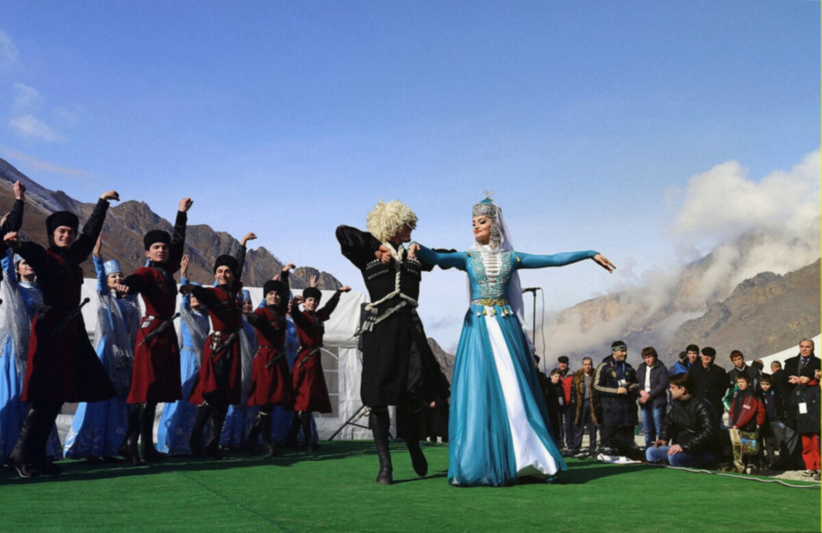 Культурное мероприятие на Северном Кавказе