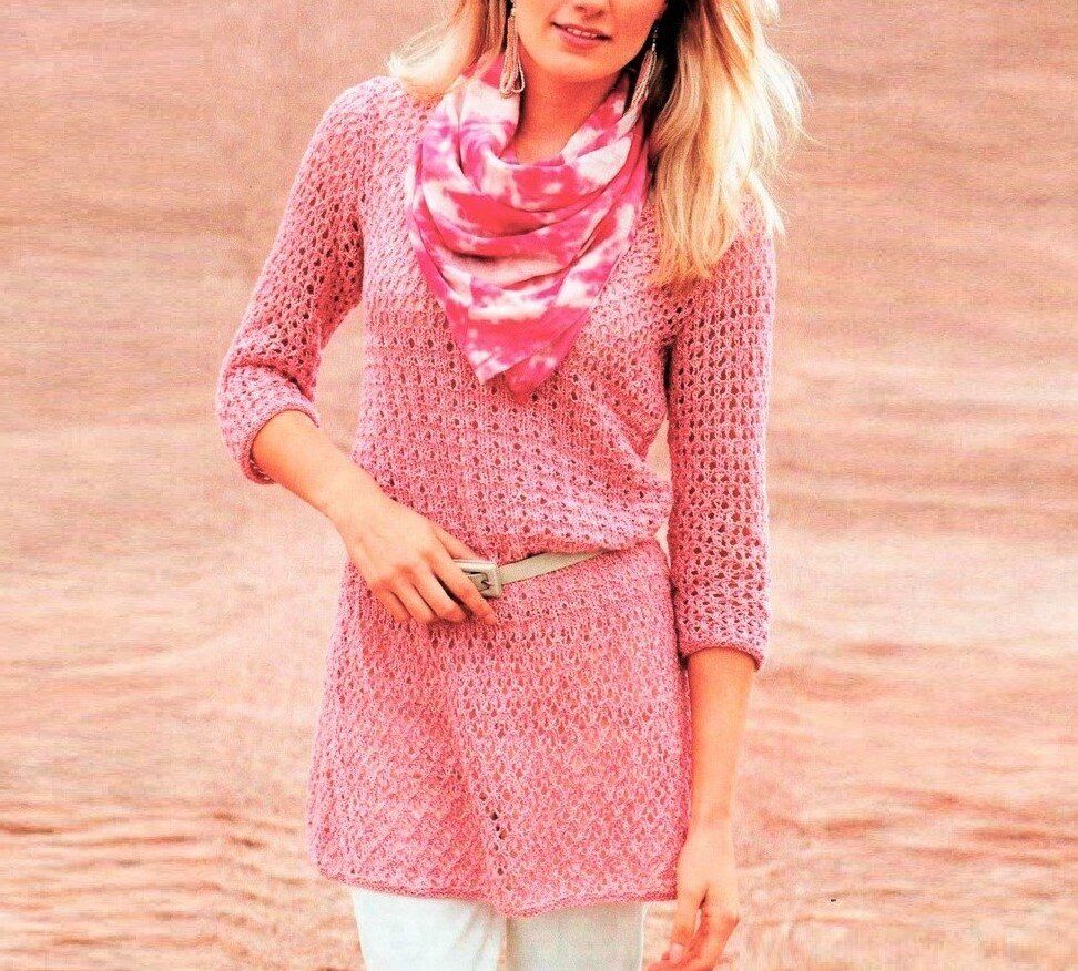 Из журнала по вязанию.
