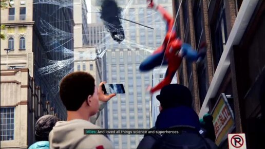 PS 4 Marvels Spider-Man Miles Morales/Человек-Паук Марвел Майлз Моралес Hold Onto Your Web-Shooters/Держитесь за свои Веб-Шутеры Прохождение