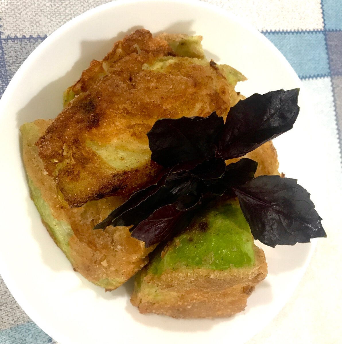 Шницель из капусты. Фото автора 