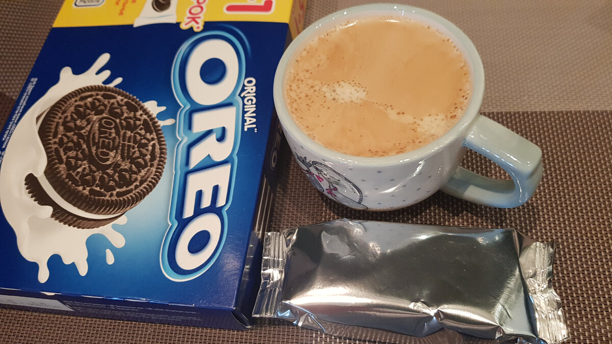 Кофе и печенье OREO