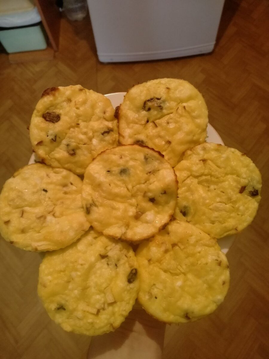 Сырники. Готовое блюдо. Фотография автора