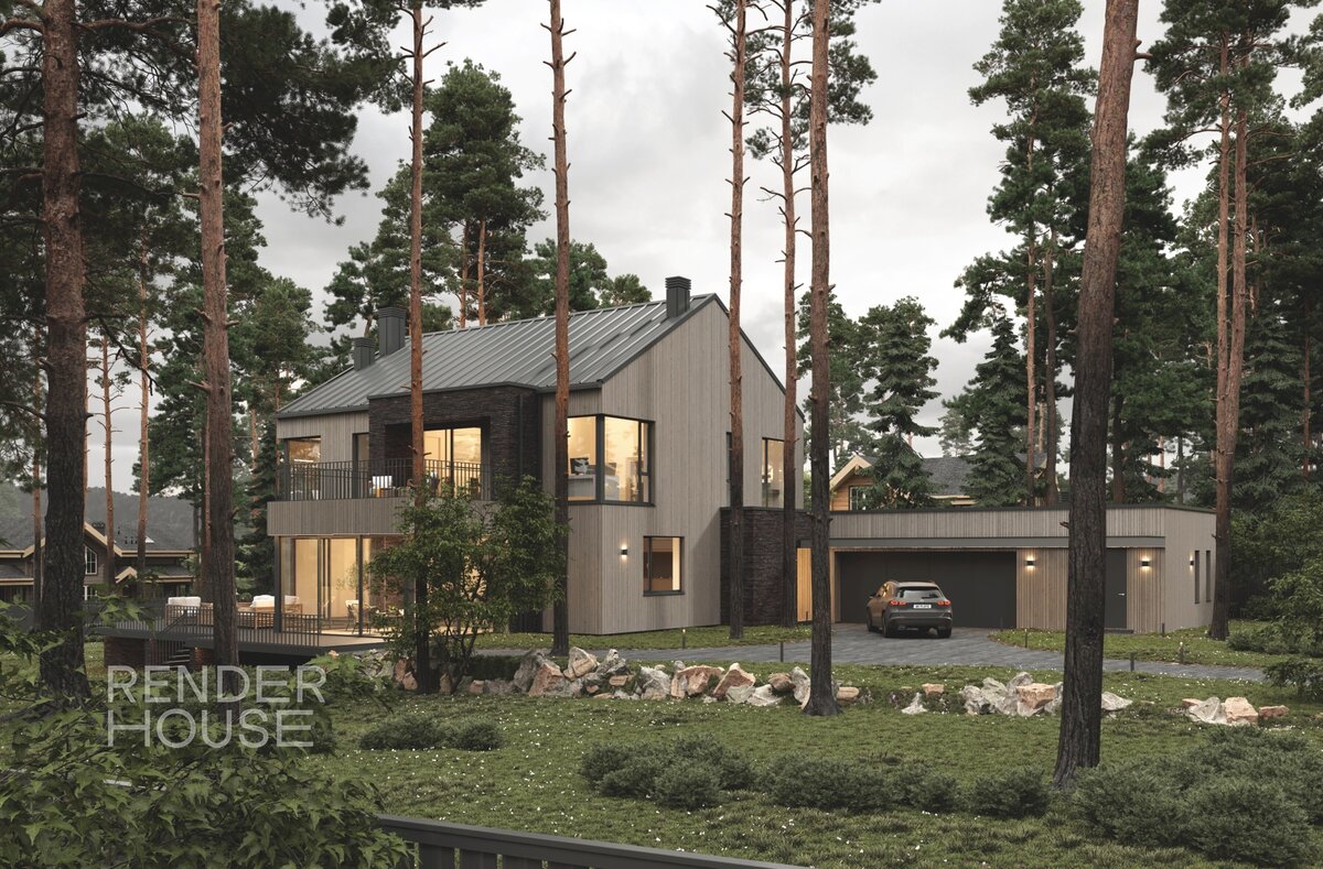 Проект КРАТОВО, Render House