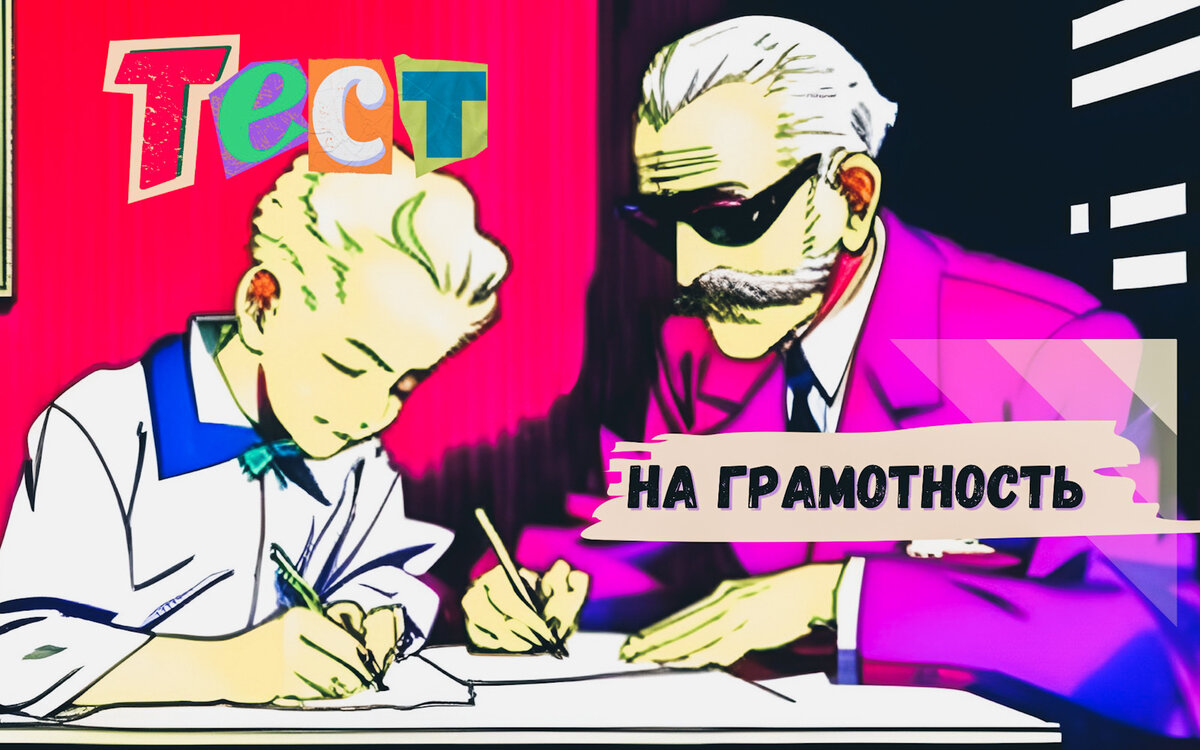 Тест на грамотность | орфография