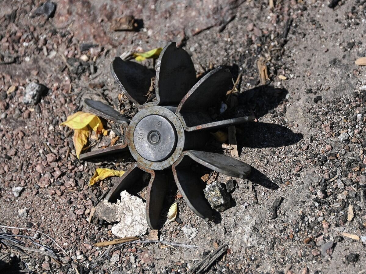    Фрагмент мины© РИА Новости / РИА Новости