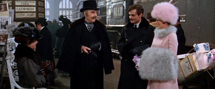 Сцена из кинофильма "Доктор Живаго" (1965)