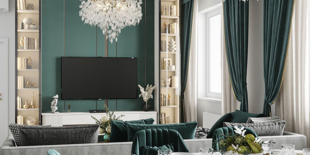 Изысканная неоклассика в интерьере 2-х комнатной квартиры