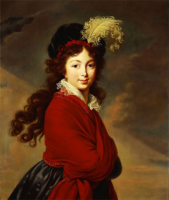 Э. Виже-Лебрен. Великая княгиня Анна Фёдоровна