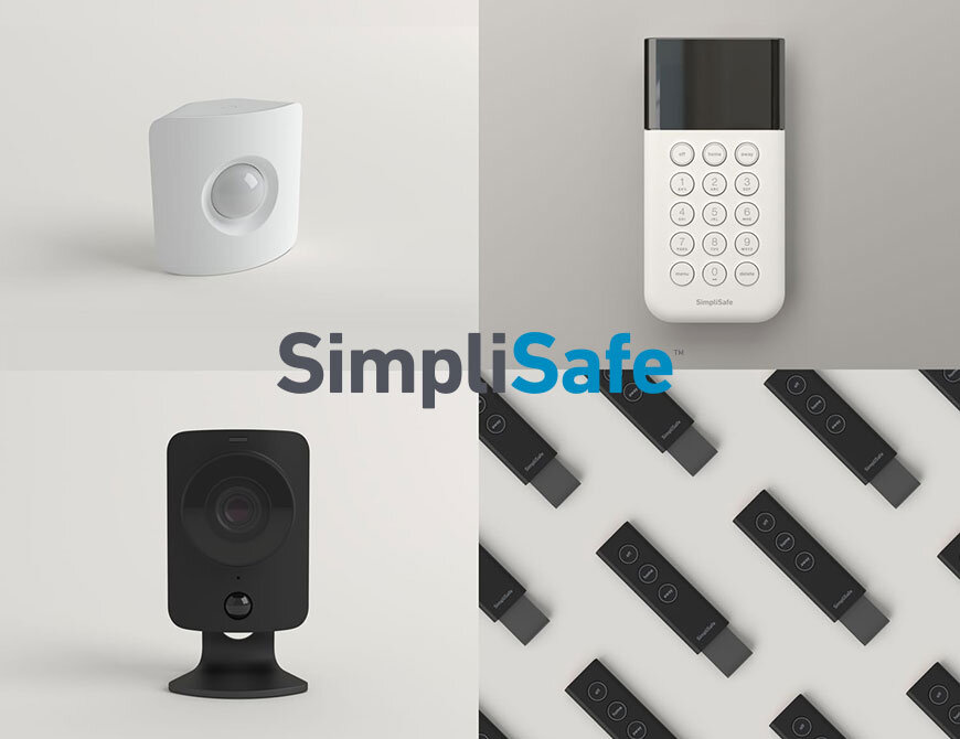 Системы SimpliSafe включают базовый блок (base unit) и вспомогательную клавиатуру (keypad), а также разнообразные периферийные датчики, включая дверные сенсоры, детекторы движения и датчик дыма. Другие продукты SimpliSafe включают определители разбивания стекла и температурные мониторы. Один базовый блок SimpliSafe поддерживает до 41 датчика. Домовладельцы могут устанавливать эти системы безопасности в стиле DIY ("сделай сам"). Системы беспроводны и работают на литиевых батареях. В качестве самостоятельного продукта, устройства SimpliSafe функционируют как система подачи только звуковой сигнализации. Сирена базового блока SimpliSafe испускает звуковой сигнал в 85 децибел. Услуги мониторинга предоставляются за ежемесячную абонентскую плату. Девайсы SimpliSafe продаются на их веб-сайте и в некоторых магазинах, таких как Best Buy и Walmart.