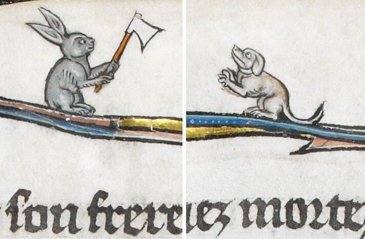 La Somme le Roy, France ca. 1290-1300 (British Library, Add. 28162, fol. 12v)