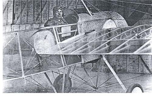 Прозрачный самолет Fokker E.III Eindecker. Фото http://strangernn.livejournal.com/