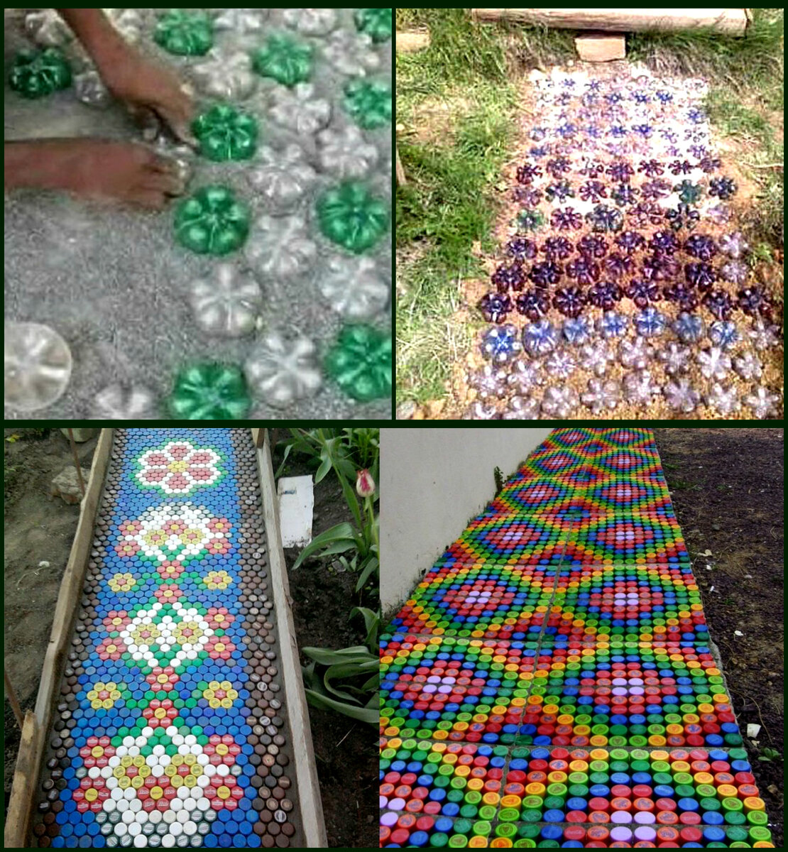 Что можно сделать из пластиковых бутылок на даче