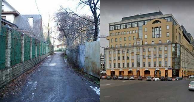 Улица Венецианова (на фото – слева) и Лубочный переулок (справа)