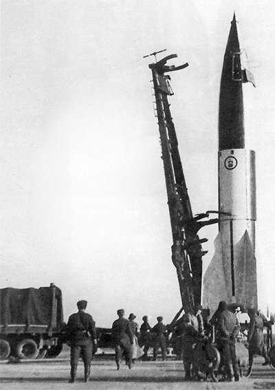 Р1 - дальнейшее развитие ракеты Фау-2