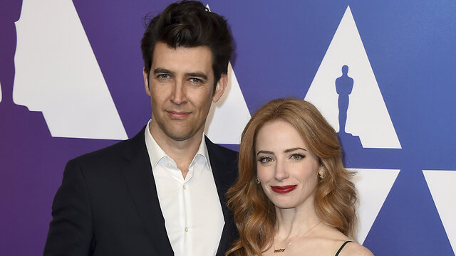 Гай Натив с супругой