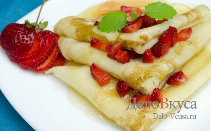 Блины на кефире ©delo-vcusa.ru